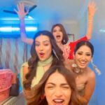 Shivani Jha Instagram – Pure chaos 😂
@parullchaudhry @maeramishra @aditishetty22 ❤️

#reels #explore #trending #makeba #viralsound #bts