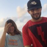 Shivani Jha Instagram - Shikaar khud yahan Shikaar ho gaya 😂❤️ @leenesh_mattoo #reels #explore #trending #leevani #leeneshmattoo #shivanijha #coupleschallenge