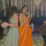 Shivathmika Rajashekar Instagram – Hi! I’m the problem 🤷🏻‍♀️

@shivani_rajashekar1 tried to make a dance reel with me, poor thing…

We are both wearing @varunchakkilam styled by @officialanahita 🤍