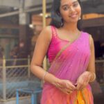 Shivathmika Rajashekar Instagram - Medhuva saapta medhu vada... Mass ah saapta Masala vada... Thank you, I’ll take your leave 🤓 Wearing @orafojewels @mayon_by_subhathracouture