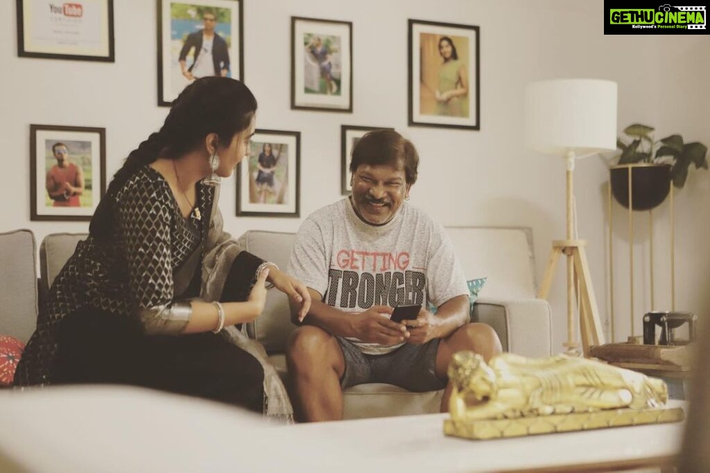 Shivathmika Rajashekar Instagram - My dearest @krishnavamsiofficial sir, My guru, my confidante and my dear dear director... words can never describe how much you mean to me! It’s an honour to have worked with you and I am truly blessed to have you in my life... Love you the most! I wish and hope that #Rangamarthanda reaches our audience and garners the attention and love the film truly deserves ♥️ #Rangamarthanda in theatres now ✨