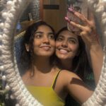 Shivathmika Rajashekar Instagram - Happy Birthday Akka Ji Garu🤍 Keep killing me with your unfunny jokes and painfully confusing fashion choices... You make my life verr nice♥️ Have a good day.. see ya in 25 minutes. Love you btw 👍🏽