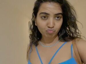 Shivathmika Rajashekar Instagram - Little Blue Dress
