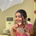 Shivathmika Rajashekar Instagram - Medhuva saapta medhu vada... Mass ah saapta Masala vada... Thank you, I’ll take your leave 🤓 Wearing @orafojewels @mayon_by_subhathracouture