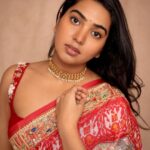 Shivathmika Rajashekar Instagram - For the launch of @theantoraofficial wearing their creation ✨ Jewellery: @mangatrai36jubileehills Pic: @pranav.foto Styled by @officialanahita
