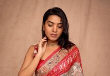 Shivathmika Rajashekar Instagram - For the launch of @theantoraofficial wearing their creation ✨ Jewellery: @mangatrai36jubileehills Pic: @pranav.foto Styled by @officialanahita