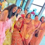 Shraddha Arya Instagram – 28.06.2023 #BestiesWedding ❤️
#PoojaKeHueDarshan