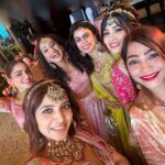 Shraddha Arya Instagram – One With The Bride & Her Tribe ♥️
.
.
.
#weddingday #poojakehuyedarshan #jashan
