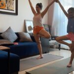 Shruti Seth Instagram - Same same but different From the womb & on to the mat. My forever favourite yoga partner Thank you for this super fun class @lovelivelightyoga 🥰🥰🥰 #yoga #yogini #likemotherlikedaughter #shruphotodiary