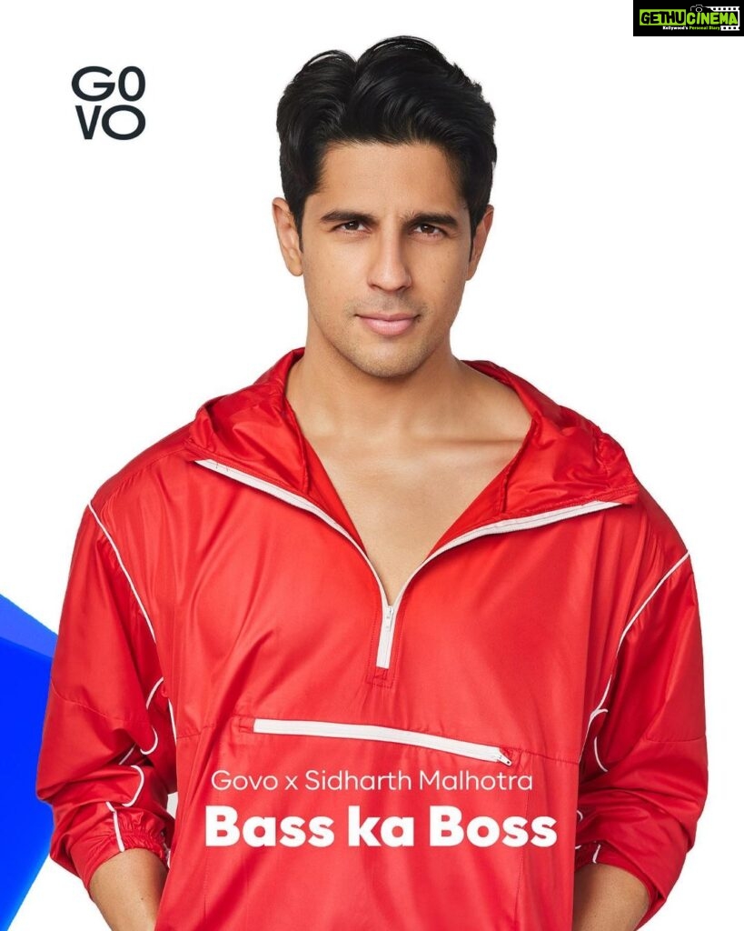 Sidharth Malhotra Instagram - "Unleashing the true power of a boss with #GOVO. Get ready to amplify your game, break barriers, and conquer new heights. The future is ours! #BassKaBoss #GOVOUnleashed" @govo.life