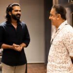 Silambarasan Instagram - Thank you sir @ikamalhaasan 🤍 #STR48 #gratitude