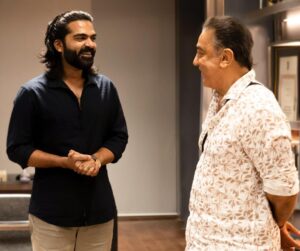 Silambarasan Instagram - Thank you sir @ikamalhaasan 🤍

#STR48
#gratitude