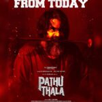 Silambarasan Instagram - #pathuthala from today 🙏🏻