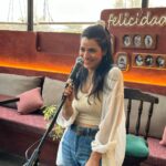 Simple Kaul Instagram - And that’s how we get ready for our first open mic 🎤 at @1bhkvashi 🕺by @iambohemia 💃 I hv always wanted to do open mics . Such a lovely space to celebrate creative expression !! Let’s see how the evening goes !! Keep chking my stories for the live feed 😀 #lifeunfiltered