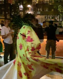 Simple Kaul Instagram - What a fab fab Portuguese carnival  organised my friend @saraarfeenkhan & her team  at @1bhkvashi yesterday !! It was so much funnnnn 🍻🍾🤩
Thanku @ahummingway @ahummingwayatelier for your lovely outfit 🍻