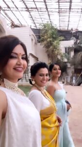 Smita Bansal Instagram - Taking care of them THERE 
Taking care of them HERE

#bhagyalakshmi #karishma #neelam #malishka #home #work #anaagha