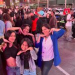 Smita Bansal Instagram - Are we late to the trend? Yes. Did we make it our way? Also yes. #newyorkdiaries #travel #family #timessquare #lights #trending #happytimes #memories #anaagha Times Square