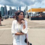 Smita Bansal Instagram - Head in the clouds. #newyorkdiaries #vacation #dumbo #white #clouds