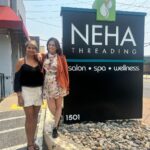 Smita Bansal Instagram - I remember getting my eyebrows threaded for the first time by my maasi… from then to now watching her make a name for herself has been inspiring to say the least. I’m so proud of you Maasi! @nehathreading @neha.threading #baltimore #family