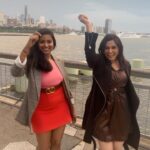 Smita Bansal Instagram – Can’t decide if I am more #obsessed with the view, my dance partner or the song itself. 
#newyorkdiaries #travel #holiday #family #trending
@manya_mittal