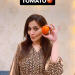 Smita Bansal Instagram – Nothing describes me better 🍅 
 
#tomato #vegetables #trending