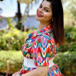 Sneha Wagh Instagram - If you have a soul that's shining bright, you don't need a spotlight ever... Trust your soul and own the world! . . 👗: @fashionstruc 📍: @bageecha_bytouchofclass . . #selflove #loveyourself #fridayfeeling #fyp #ootd #sarange #sarangesneha #snehawagh #ssnehawagh