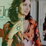 Sriti Jha Instagram - Being a magazine cut out in this modern lehenga(with pockets) by saachi Outfit @boutiquobysaachi Styled by @stylebysaachivj