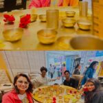 Sriti Jha Instagram – Ek hi thaali ke chayttebatte ……… 😜🍲 

@itisriti @immisskhan_sufi @ishu.1203 

@rishikaysh09 we missed you 

@vr_team369 
#jdj #memories #foodlover #hungry #thaali #ekhithaalikechattebatte #friends #forever #masti #fun #🤗