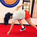 Sriya Reddy Instagram - Learning some sprinting techniques! #beginingofsomethingnew