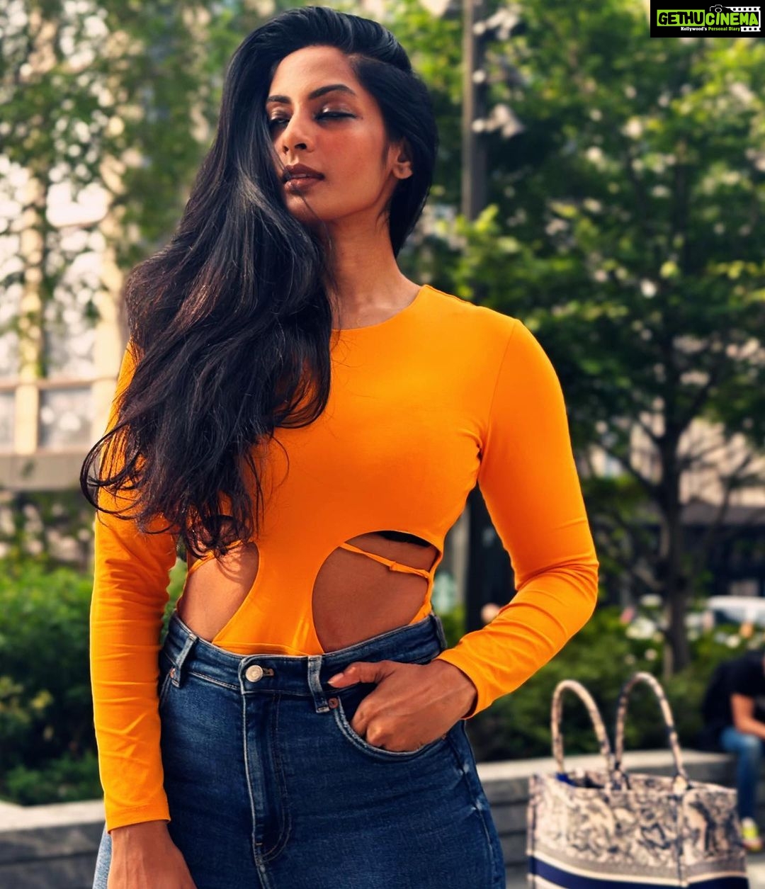 Sriya Reddy Instagram - Orange the new everything !