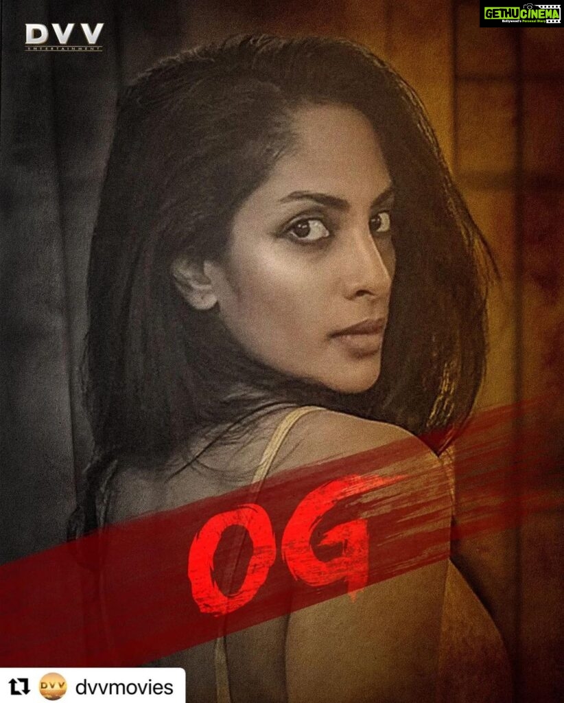 Sriya Reddy Instagram - #Repost @dvvmovies with @use.repost ・・・ Welcome aboard, @sriya_reddy! Your presence in #OG will be a shocker and a banger. 🤙🏻 #FireStormIsComing 🔥 #TheyCallHimOG 💥
