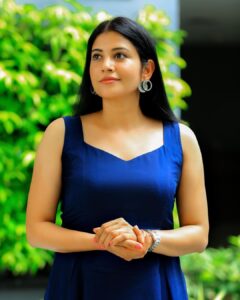 Sshivada Instagram - Feeling confident and Blue-tiful 😊😍

Happy Easter!!!

Clicked by : @flashyclicks_by_aj 
Styling : @joe_elize_joy 
  @styyledbyjoe
Outfit : @trose_by_isabella 
MUA : @sshivadaoffcl 🫣😊

#blue #bluedress #easter #promotions #movie #jawanummullappoovum