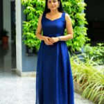 Sshivada Instagram - Feeling confident and Blue-tiful 😊😍 Happy Easter!!! Clicked by : @flashyclicks_by_aj Styling : @joe_elize_joy @styyledbyjoe Outfit : @trose_by_isabella MUA : @sshivadaoffcl 🫣😊 #blue #bluedress #easter #promotions #movie #jawanummullappoovum