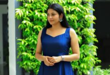 Sshivada Instagram - Feeling confident and Blue-tiful 😊😍 Happy Easter!!! Clicked by : @flashyclicks_by_aj Styling : @joe_elize_joy @styyledbyjoe Outfit : @trose_by_isabella MUA : @sshivadaoffcl 🫣😊 #blue #bluedress #easter #promotions #movie #jawanummullappoovum