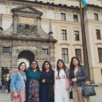 Sshivada Instagram - Late to the trend but putting our efforts 😍😊 @lancytom @eleena.jacob @annuk529 #prague #praguecastle #girlstrip #reels #reelsinstagram #instagram #czechrepublic #reelsofinstagram #fun #justforfun #europe #europetrip Prague Castle, Czech Republic