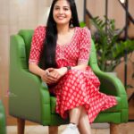 Sshivada Instagram - It’s valentine month indeed…so let me choose red😊❤️🥰 PC : @abinprasad_cherthala Outfit : @bandhan_my_boutique Styling: @styyledbyjoe @joe_elize_joy Assisted by : @Akshara_karimbil MUA : @divyas_makeover_ #valentinemonth #red #reddress #comfyoutfit #casual #promotion #moviepromotion #jawanummullappoovum