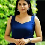 Sshivada Instagram - Feeling confident and Blue-tiful 😊😍 Happy Easter!!! Clicked by : @flashyclicks_by_aj Styling : @joe_elize_joy @styyledbyjoe Outfit : @trose_by_isabella MUA : @sshivadaoffcl 🫣😊 #blue #bluedress #easter #promotions #movie #jawanummullappoovum