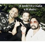 Sudeep Instagram - Few close ones have turned up at Vizag and this is a huge support and strength to us. luv you guys. #GurudevHoysala ❤️ #karnatakabuildozers vs #TeluguWarriors 7pm today Live. ❤️🥂