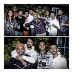 Sudeep Instagram - Lovely evening 🤗🥂❤️ #PrithviShaw
