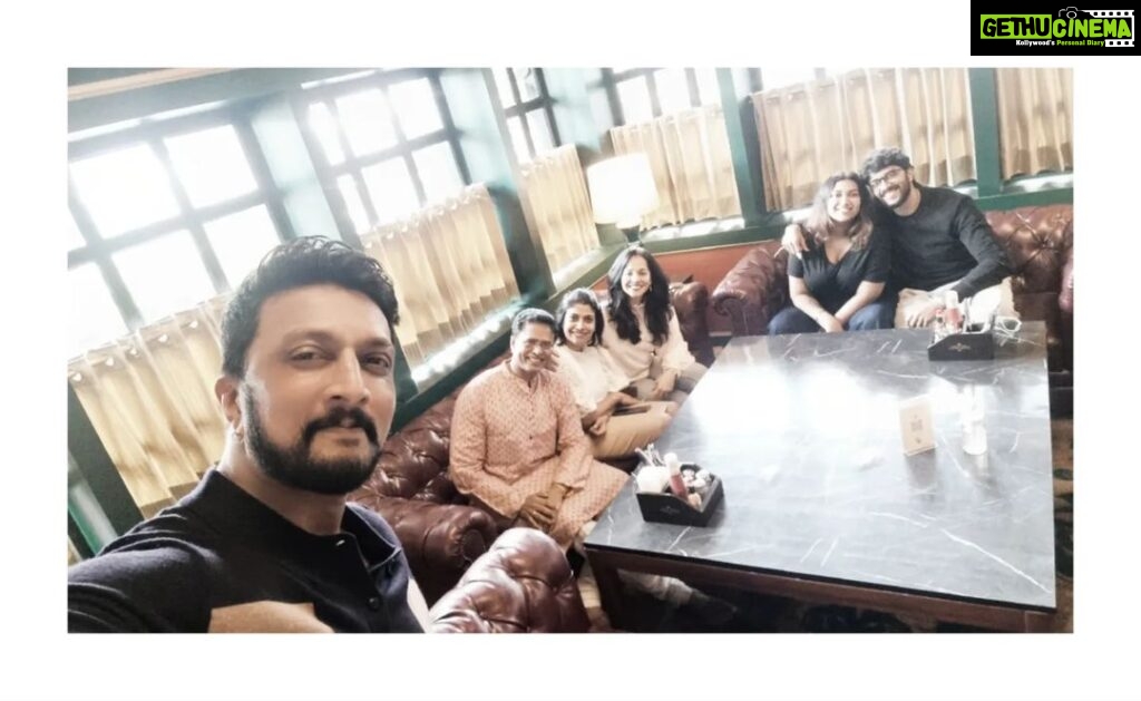 Sudeep Instagram - Wishing you a very happy bday pri ..🥳🥳 Wishing you the bestest always.. Thank u for always being the simple and kindest. Luv & Hugs ❤️❤️🥂