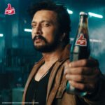 Sudeep Instagram - Grab a #ThumsUp and get kadak like @kichchasudeepa ⚡  #SoftDrinkNahinToofan #ThumsUp