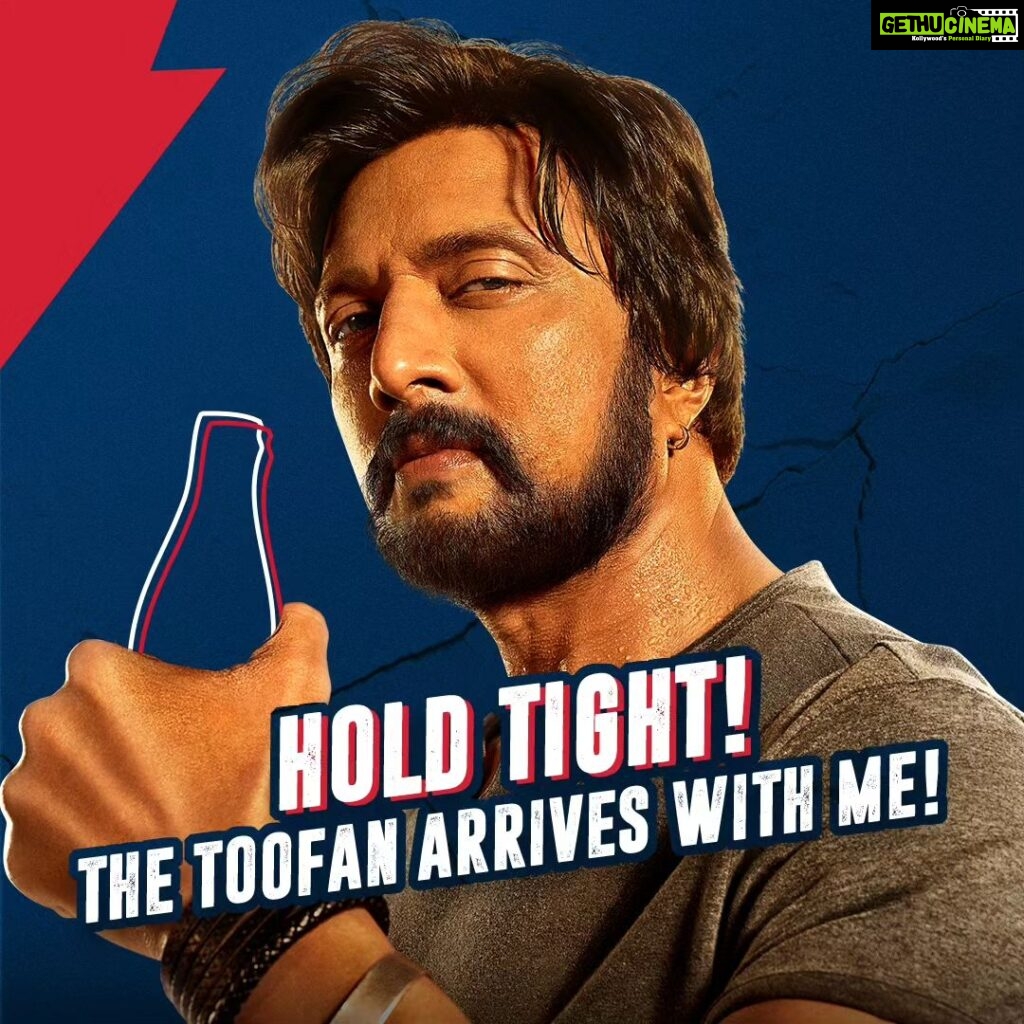 Sudeep Instagram - Thrilled to join the Toofani Family ! Stay tuned for some exciting news. #Toofan #ad