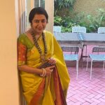 Suhasini Maniratnam Instagram – Reason to dress up on a Sunday evening. ❤️❤️❤️❤️