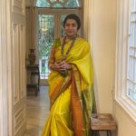 Suhasini Maniratnam Instagram – Reason to dress up on a Sunday evening. ❤️❤️❤️❤️