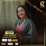 Suhasini Maniratnam Instagram – Get ready for a game changing experience! Presenting #Galatta’s newest show, #GameChangersWithSuhasini 🤩

Join us as we explore the stories of those who dared to break the rules and redefine success 💪

@suhasinihasan #Suhasini 
@ramrajcottonofficial @jeyachandrantextiles @bookit_cabs_ @gtholidays.in @ktvhealthfood @sktmchennaistores @crowneplazachn @pradejewels @zob.ha