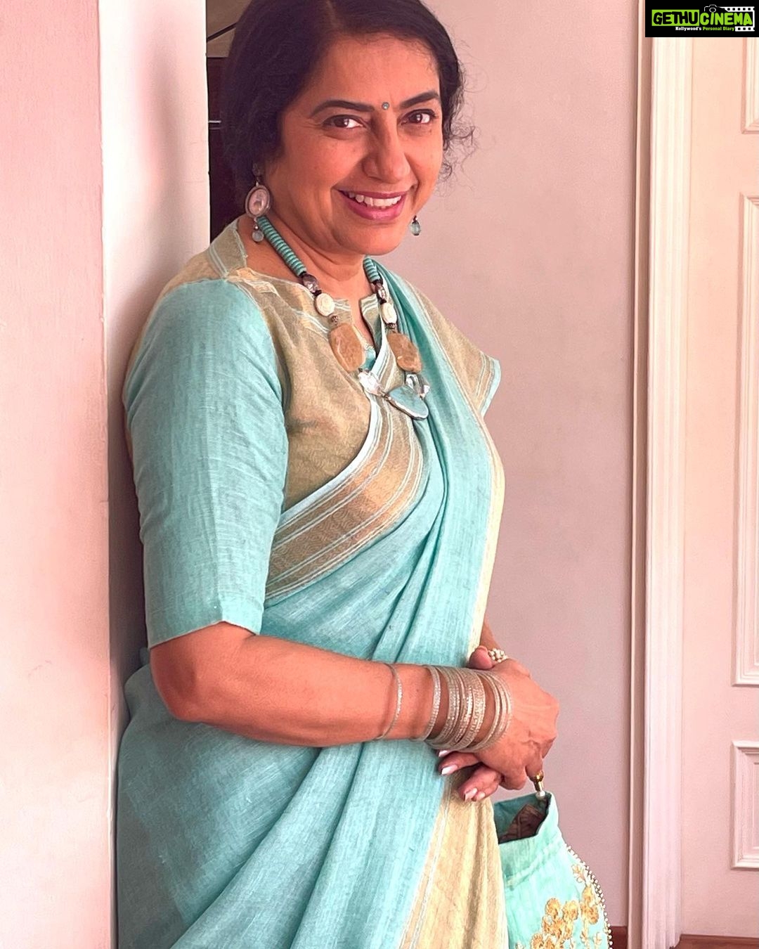 Suhasini Maniratnam Instagram - Ready for CII Dakshin summit press meet