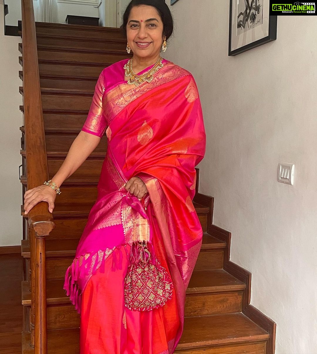 Suhasini Maniratnam Instagram - CII dakshin summit 2023. It was not just our clothes that were coordinated. The numerous panel the speakers experts all curated carefully in the past 6 months. Happy to see the success of the summit.