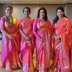 Suhasini Maniratnam Instagram - CII dakshin summit 2023. It was not just our clothes that were coordinated. The numerous panel the speakers experts all curated carefully in the past 6 months. Happy to see the success of the summit.