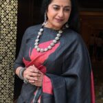 Suhasini Maniratnam Instagram – Thrilled to start shooting for a new chat show for Galatta  Happy to collaborate with Aruna  Looking forward to meeting many game changers