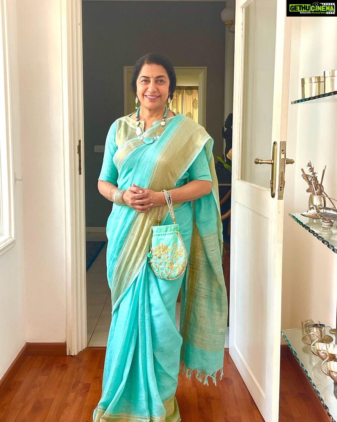 Suhasini Maniratnam Instagram - Ready for CII Dakshin summit press meet